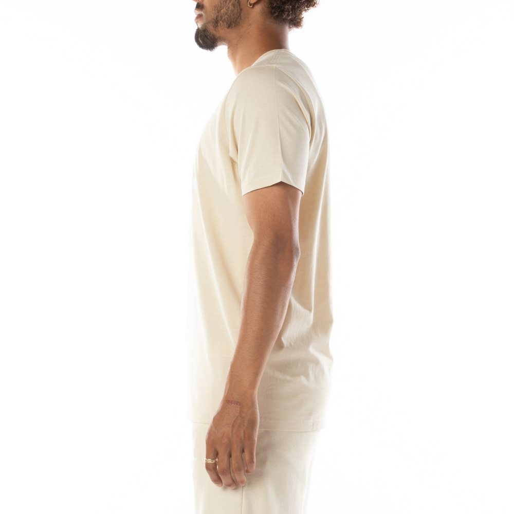 Kappa Authentic Estessi T Shirts Beige White | YI7014523