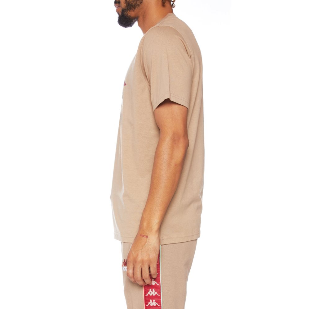 Kappa Authentic Estessi T Shirts Brown | BZ5219784
