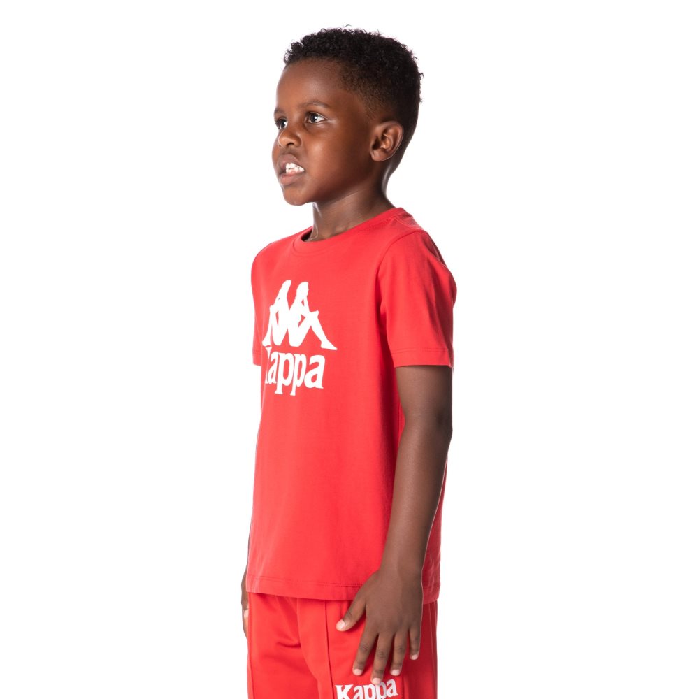 Kappa Authentic Estessi T Shirts Red | OH3017682