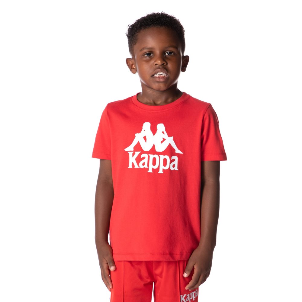 Kappa Authentic Estessi T Shirts Red | OH3017682