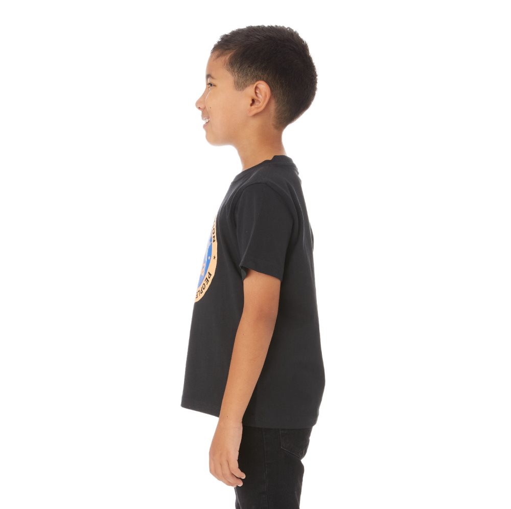 Kappa Authentic Franeker T Shirts Black | VN4018673