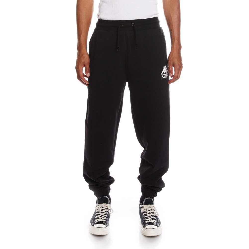 Kappa Authentic Gothenburg Sweatpants Black | WS6521098