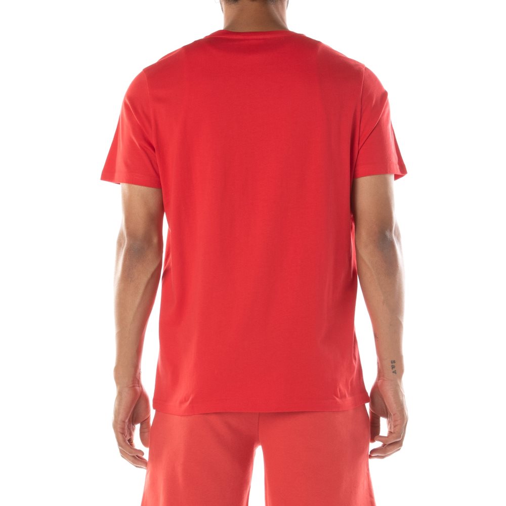 Kappa Authentic Graphik Graphy T Shirts Red | GU7619248
