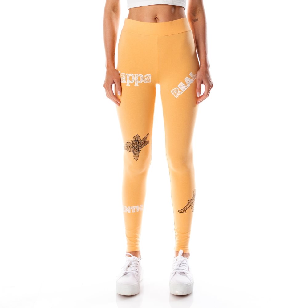 Kappa Authentic Graphik Taila Leggings Light Orange | WS2416387