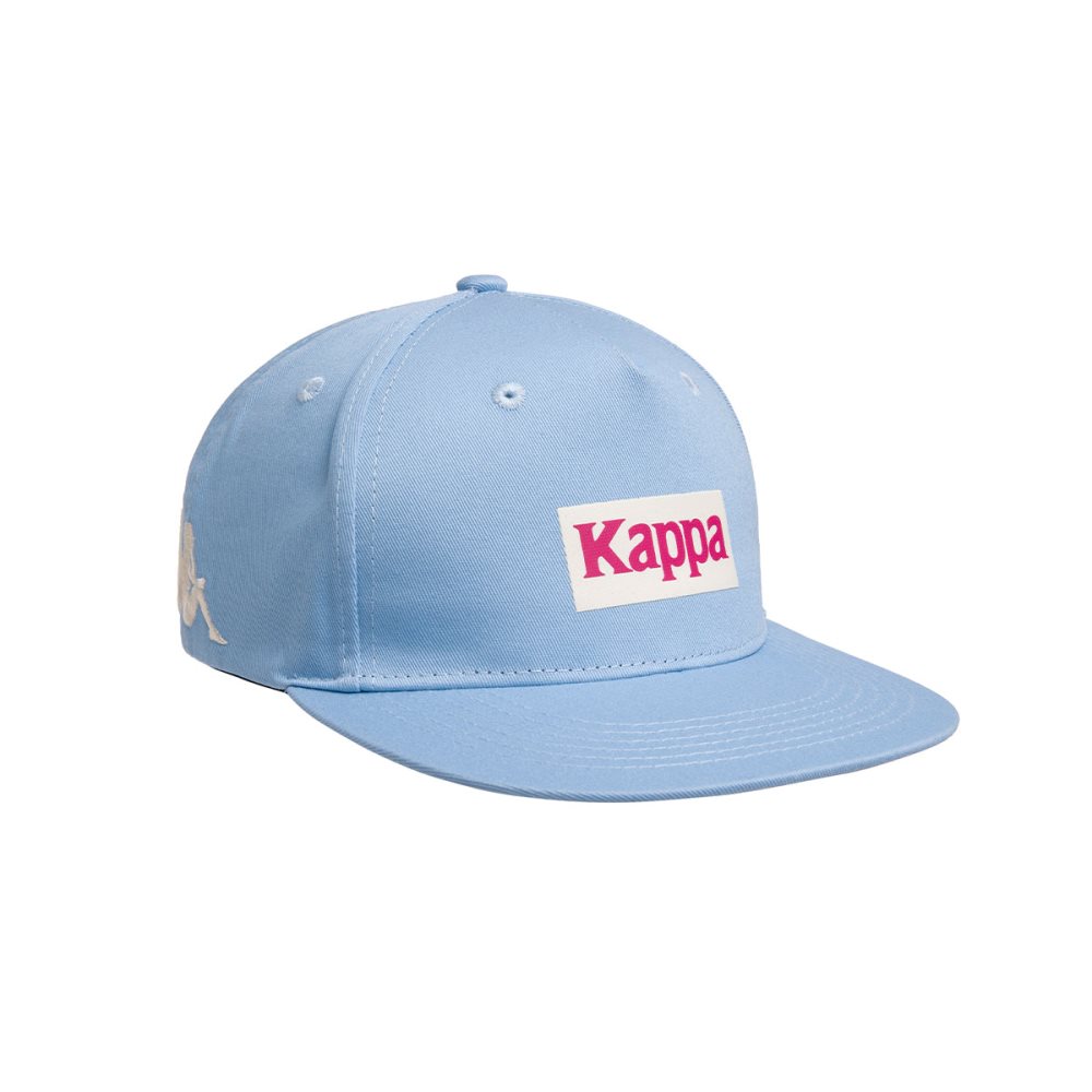 Kappa Authentic Graphik Tornado Caps Light Blue Pink | ZD7692018