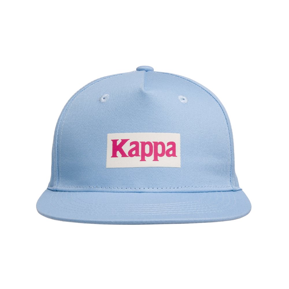 Kappa Authentic Graphik Tornado Caps Light Blue Pink | ZD7692018
