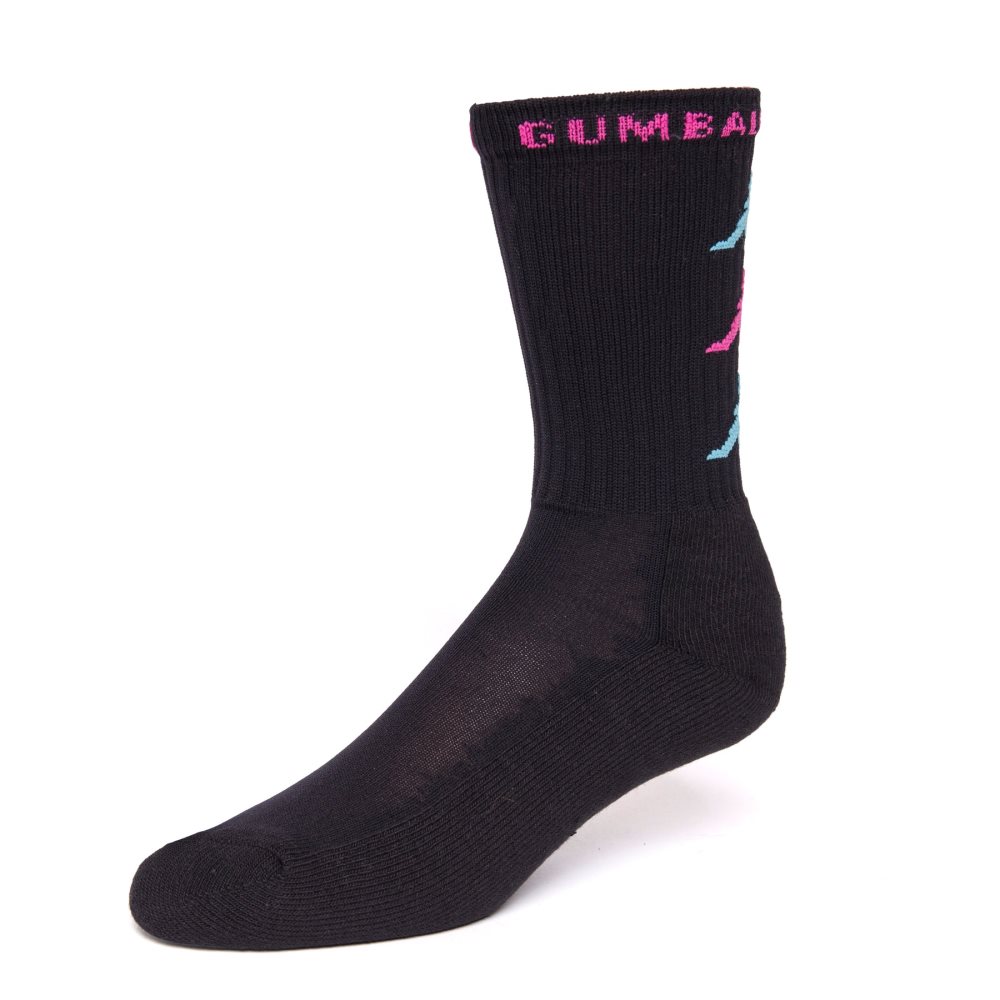 Kappa Authentic Gumball Gamal Socks Black | SZ8109326
