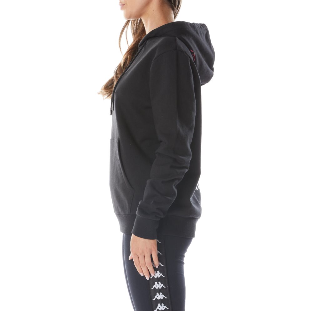 Kappa Authentic Gumball Gazes Hoodie Black | AC9860125