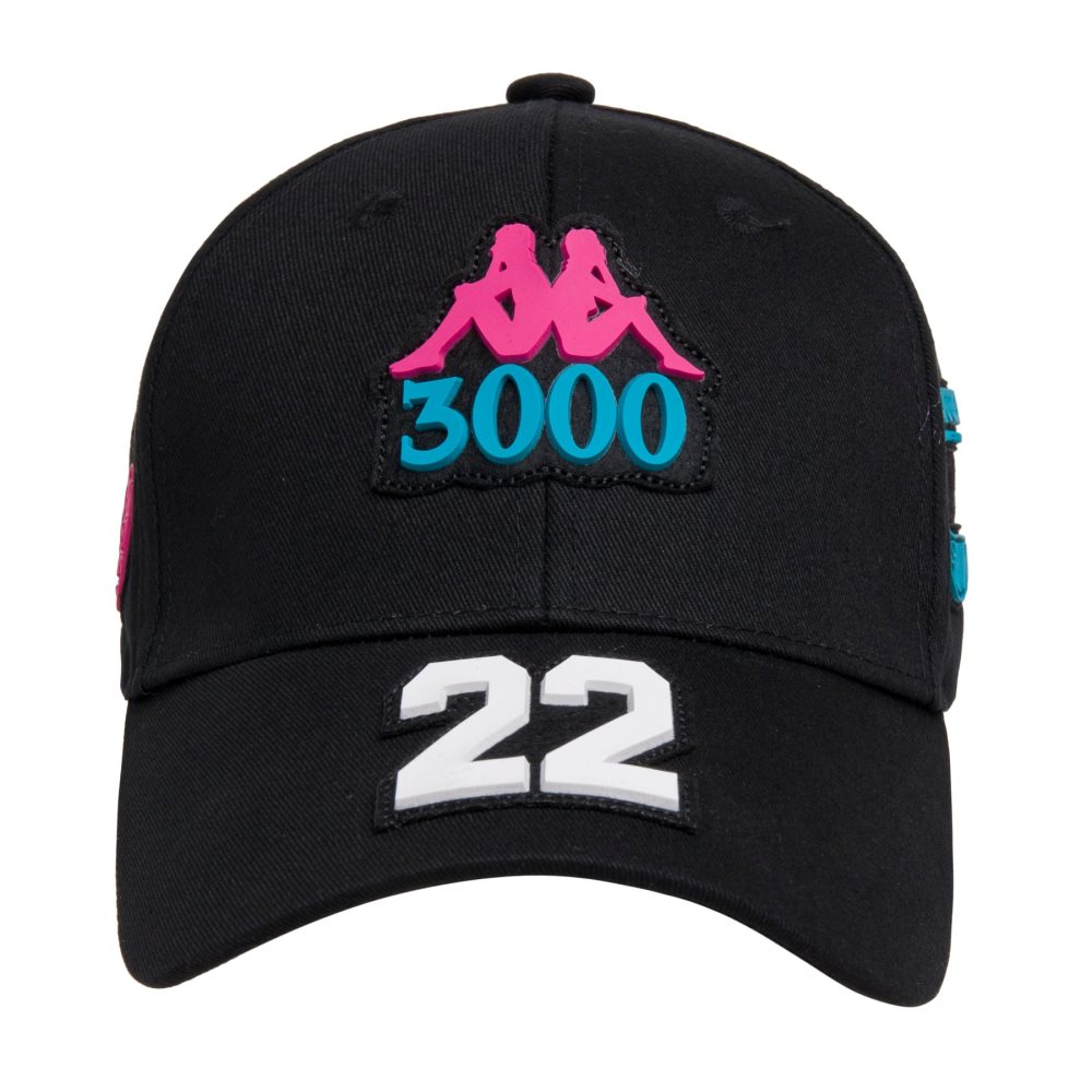 Kappa Authentic Gumball Genga Hats Black | OI3598671