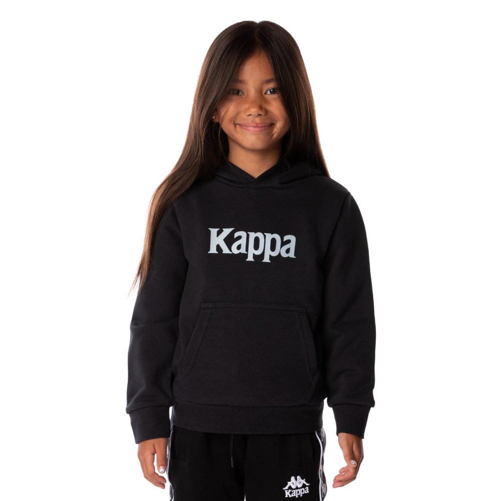 Kappa Authentic Haris Hoodie Black | NS4293710
