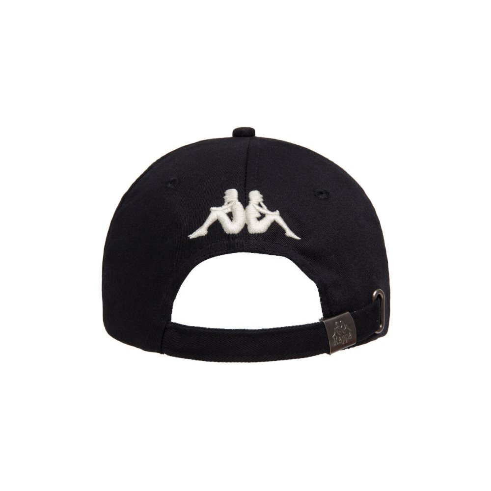 Kappa Authentic Hoogeveen Caps Black Purple | CS3742069