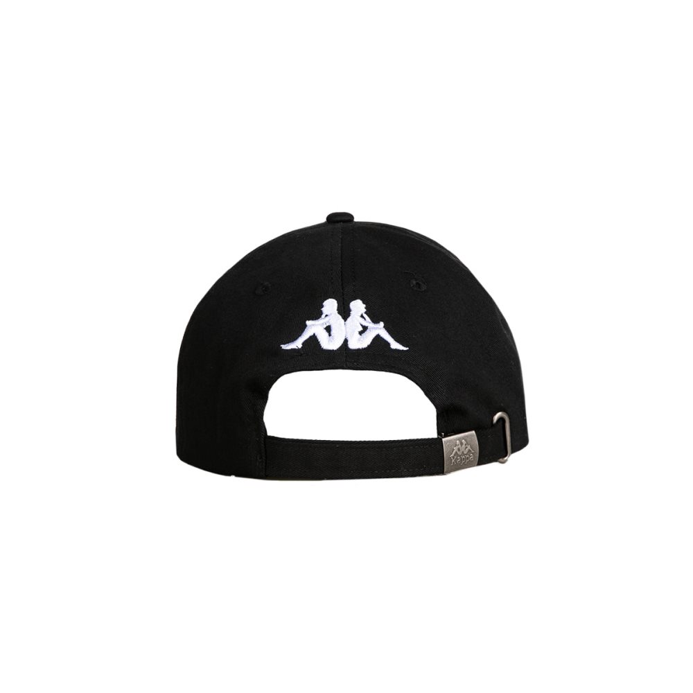 Kappa Authentic Hoogeveen Caps Black | YC1062379