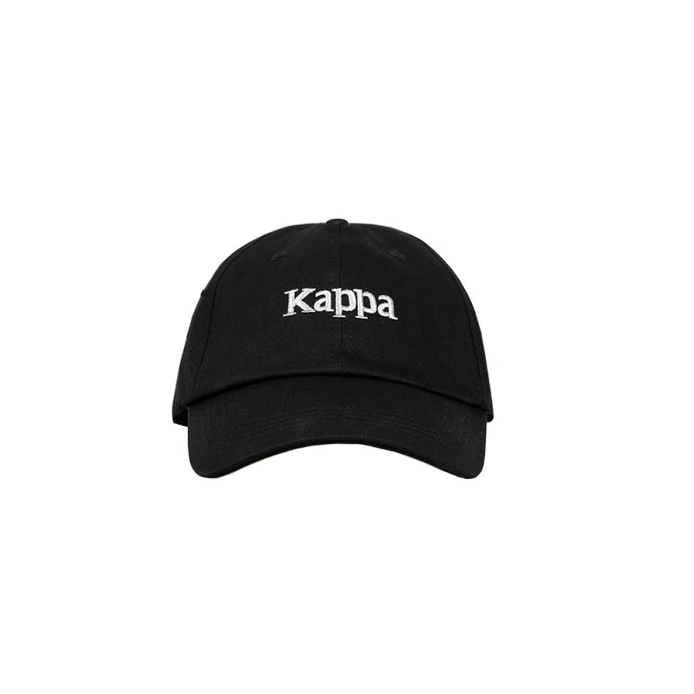 Kappa Authentic Hoogeveen Caps Black | YC1062379