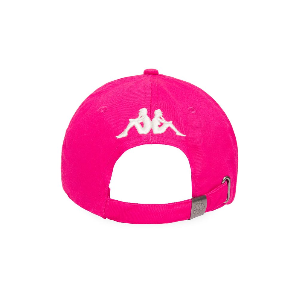 Kappa Authentic Hoogeveen Caps Pink Black | KU9378501