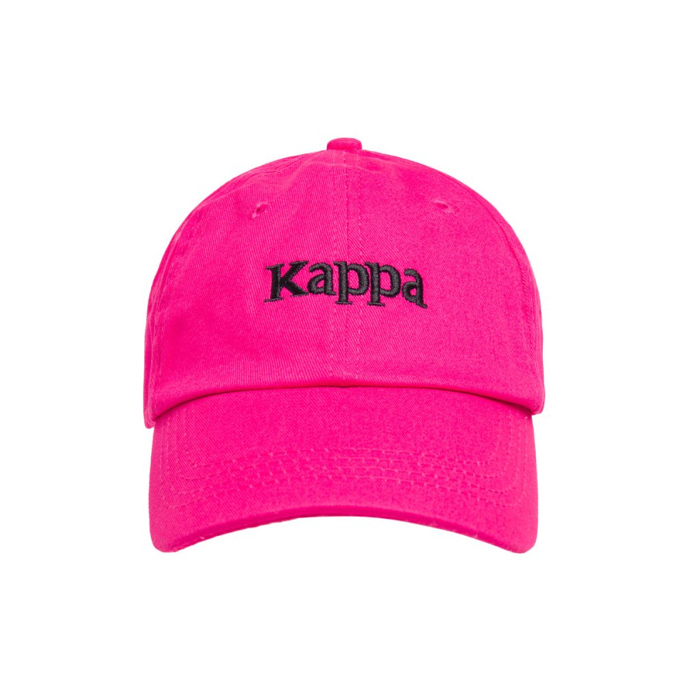 Kappa Authentic Hoogeveen Caps Pink Black | KU9378501