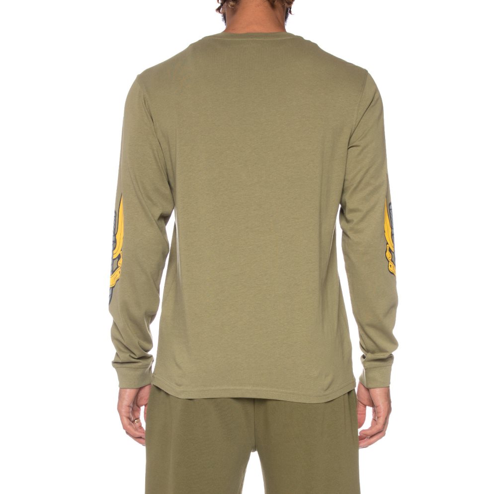 Kappa Authentic Joseph T Shirts Olive | XJ7849256