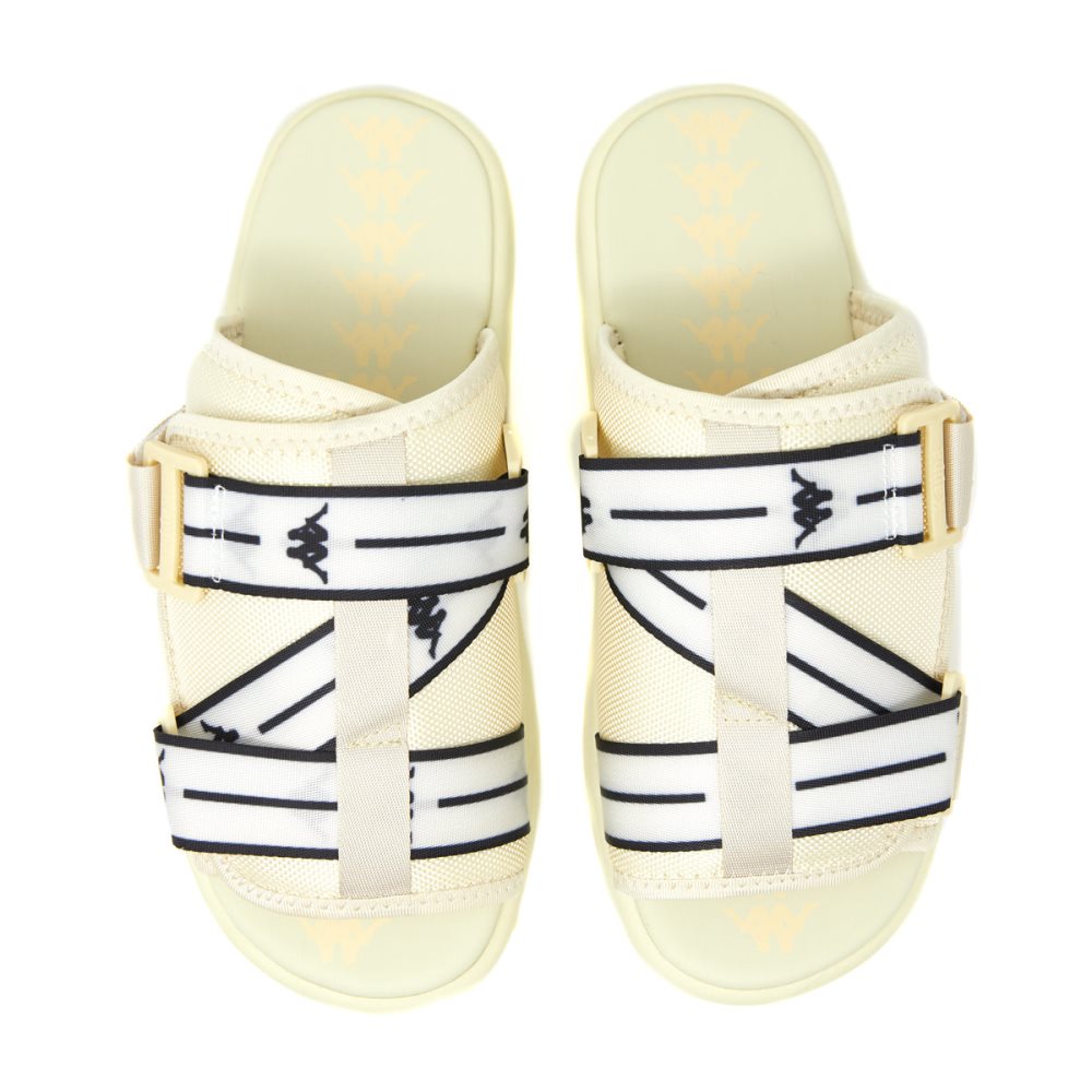Kappa Authentic Jpn Mitel Sandals White | PH2731854
