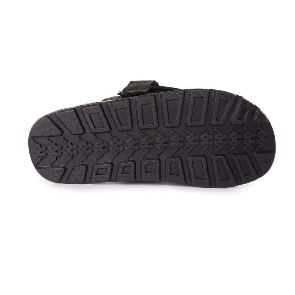 Kappa Authentic Jpn Ridew 1 Sandals Black White | RA3620185