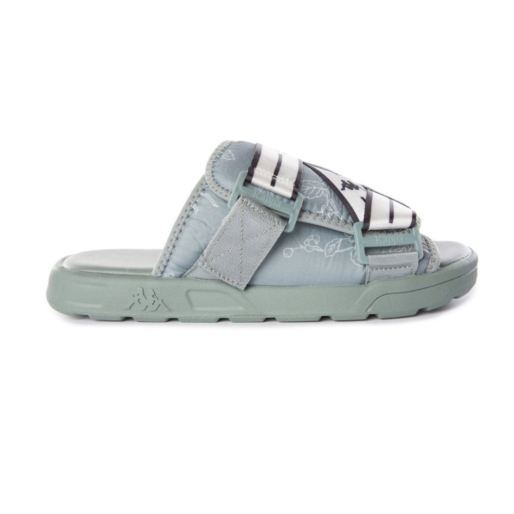 Kappa Authentic Jpn Ridew 1 Sandals Green White Black | GC9436172