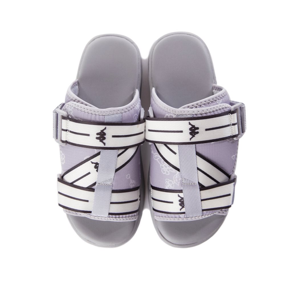Kappa Authentic Jpn Ridew 1 Sandals Grey White | OD3129748