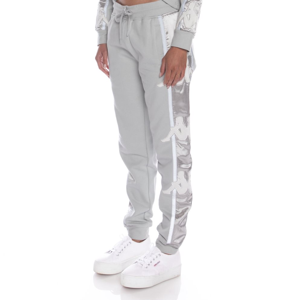 Kappa Authentic Kent Sweatpants Grey | TX5329417