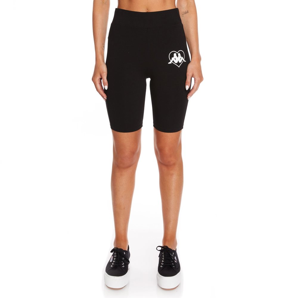 Kappa Authentic Love Chorzow Bike Shorts Black | FX7684130