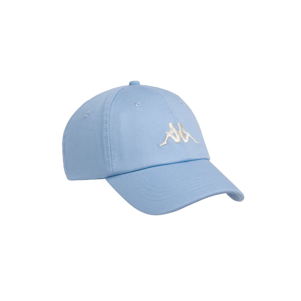Kappa Authentic Meppel Caps Light Blue Brown | RN0856172