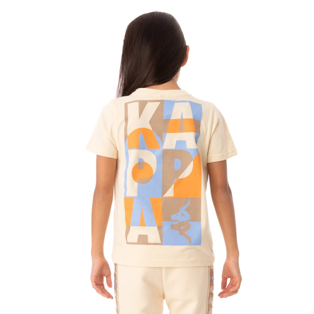 Kappa Authentic Molongio T Shirts Beige | QJ5821907