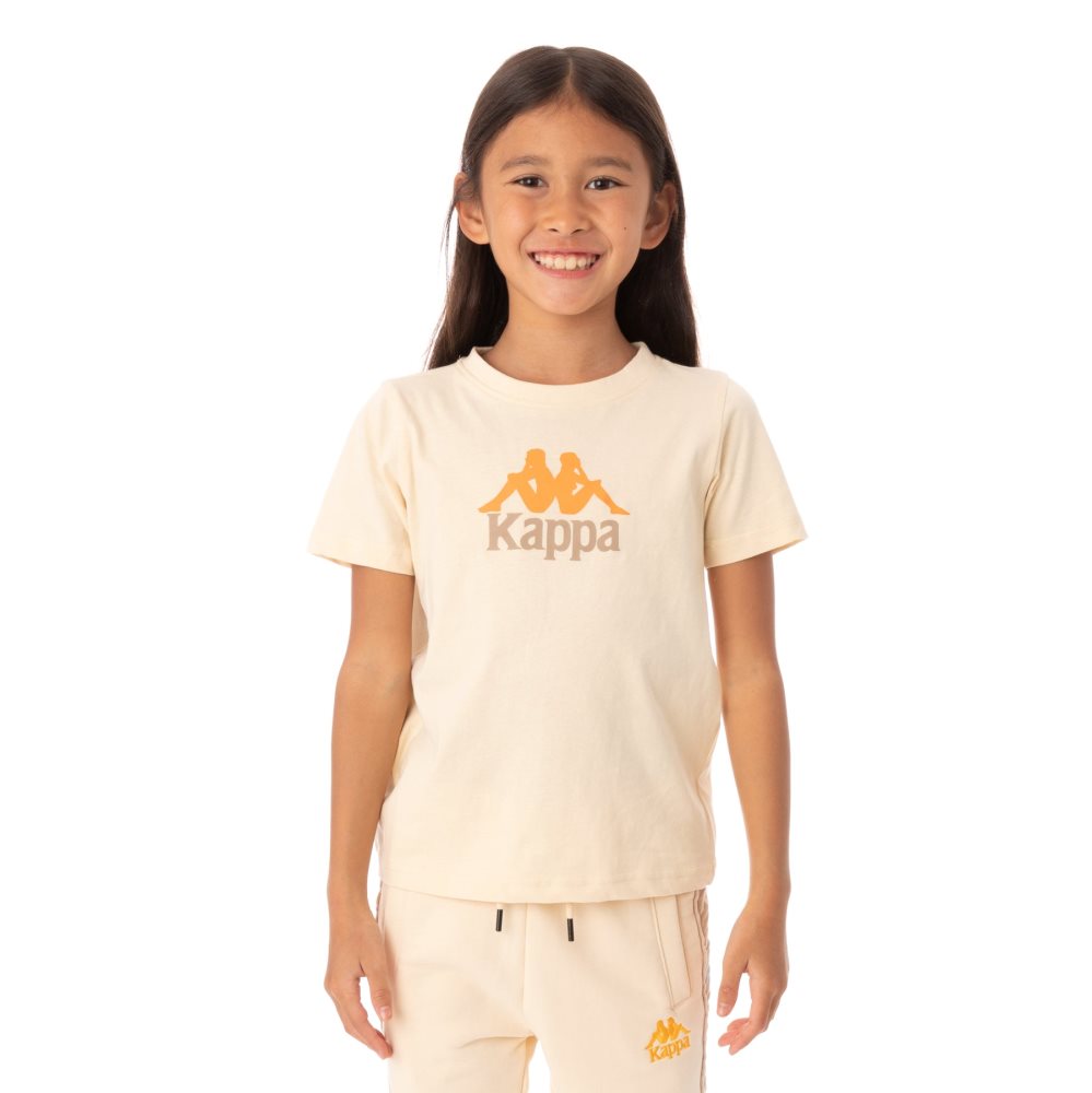 Kappa Authentic Molongio T Shirts Beige | QJ5821907