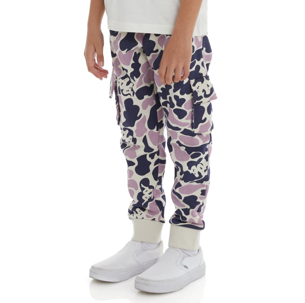 Kappa Authentic Pakot Sweatpants Navy Purple | VX3204158