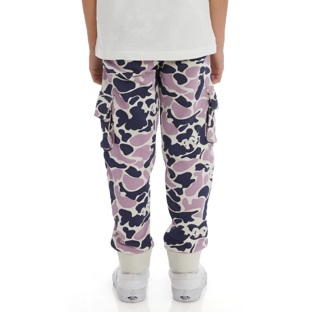 Kappa Authentic Pakot Sweatpants Navy Purple | VX3204158