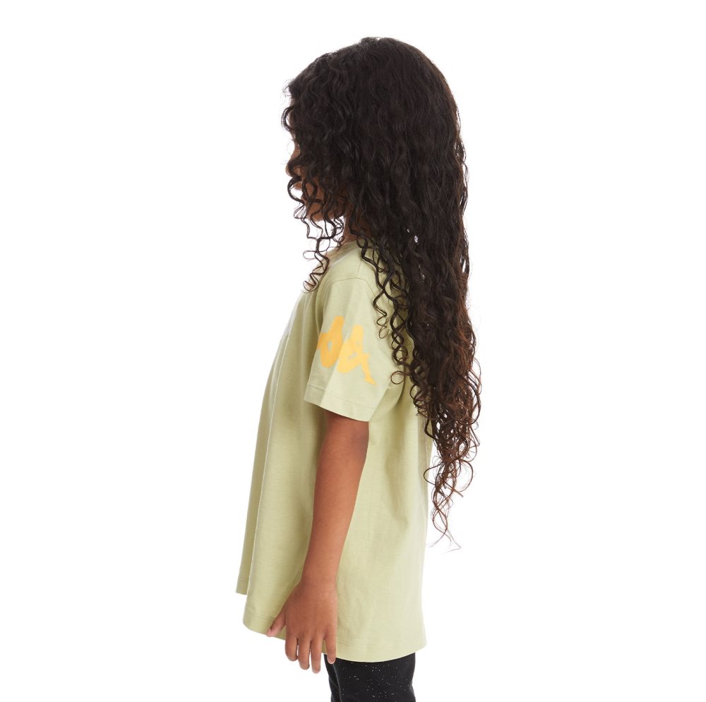 Kappa Authentic Paroo T Shirts Green Olive | QZ6430982