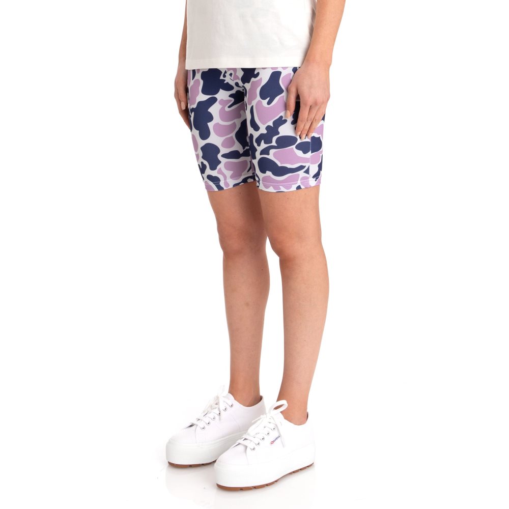 Kappa Authentic Passion Bike Shorts Purple | DO6302475