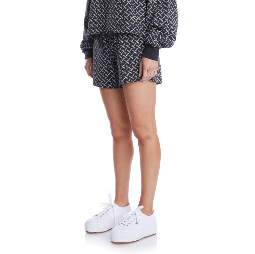 Kappa Authentic Patak Shorts Black Brown | FS5013798