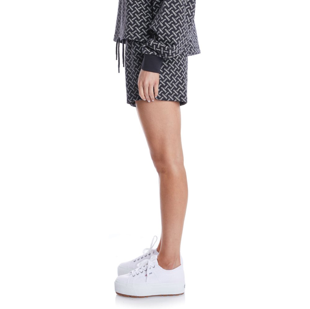 Kappa Authentic Patak Shorts Black Brown | QK1846073