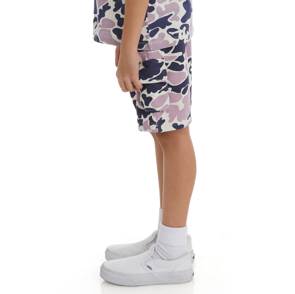 Kappa Authentic Pathos Shorts Navy Purple | IV0642371
