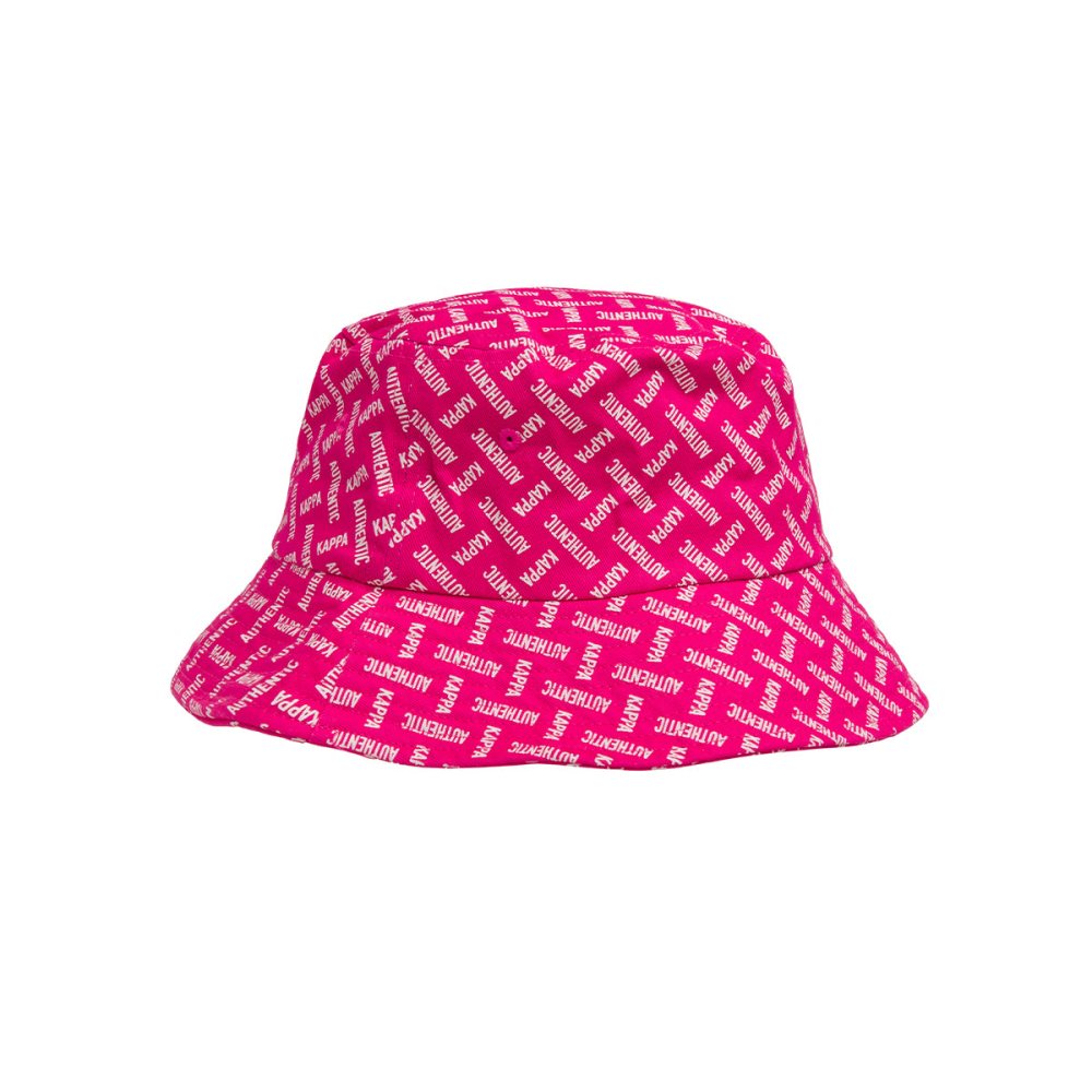 Kappa Authentic Pelegy Bucket Hats Pink Brown | KC3084596