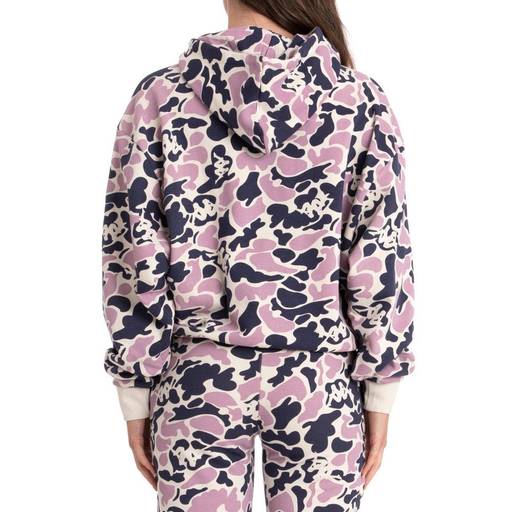 Kappa Authentic People Hoodie Purple | LJ5748291