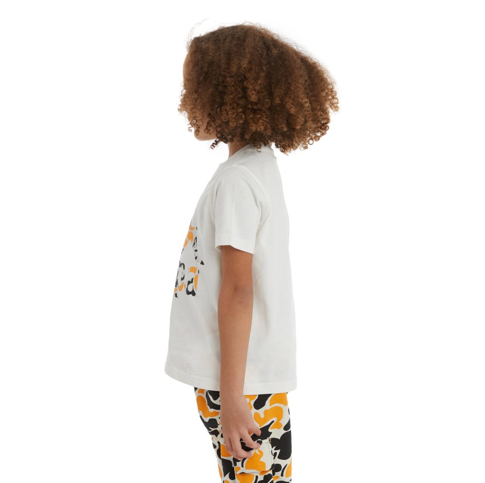 Kappa Authentic Phullo T Shirts Black Light Orange | AH4921056