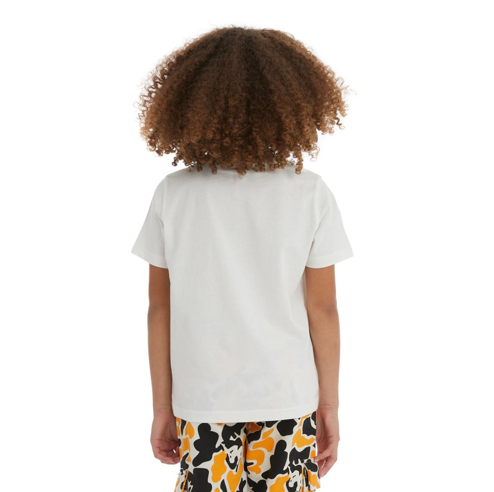 Kappa Authentic Phullo T Shirts Black Light Orange | AH4921056