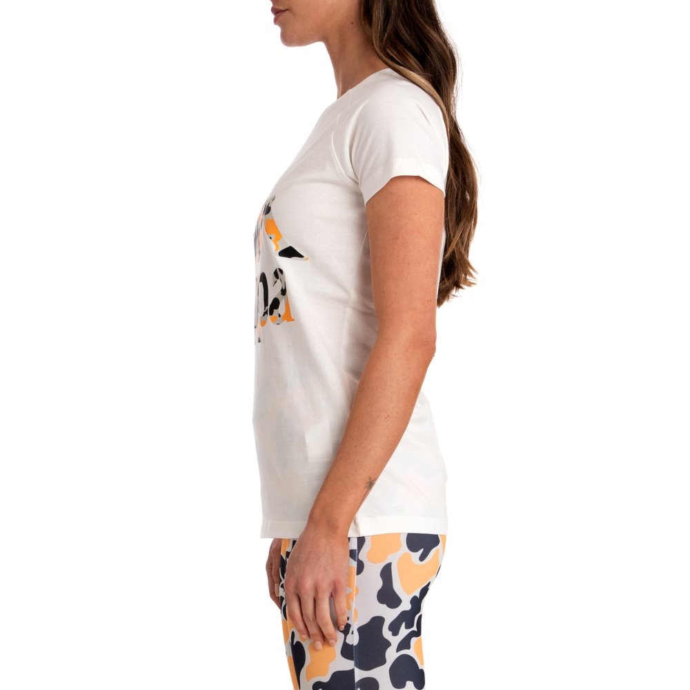 Kappa Authentic Pinkar T Shirts White Light Orange | BI2038569