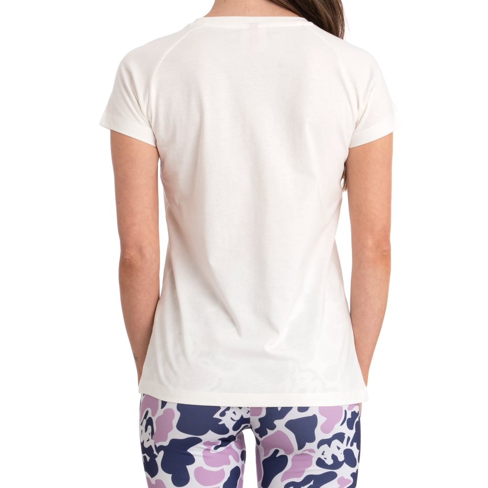 Kappa Authentic Pinkar T Shirts White Purple | OI1602597
