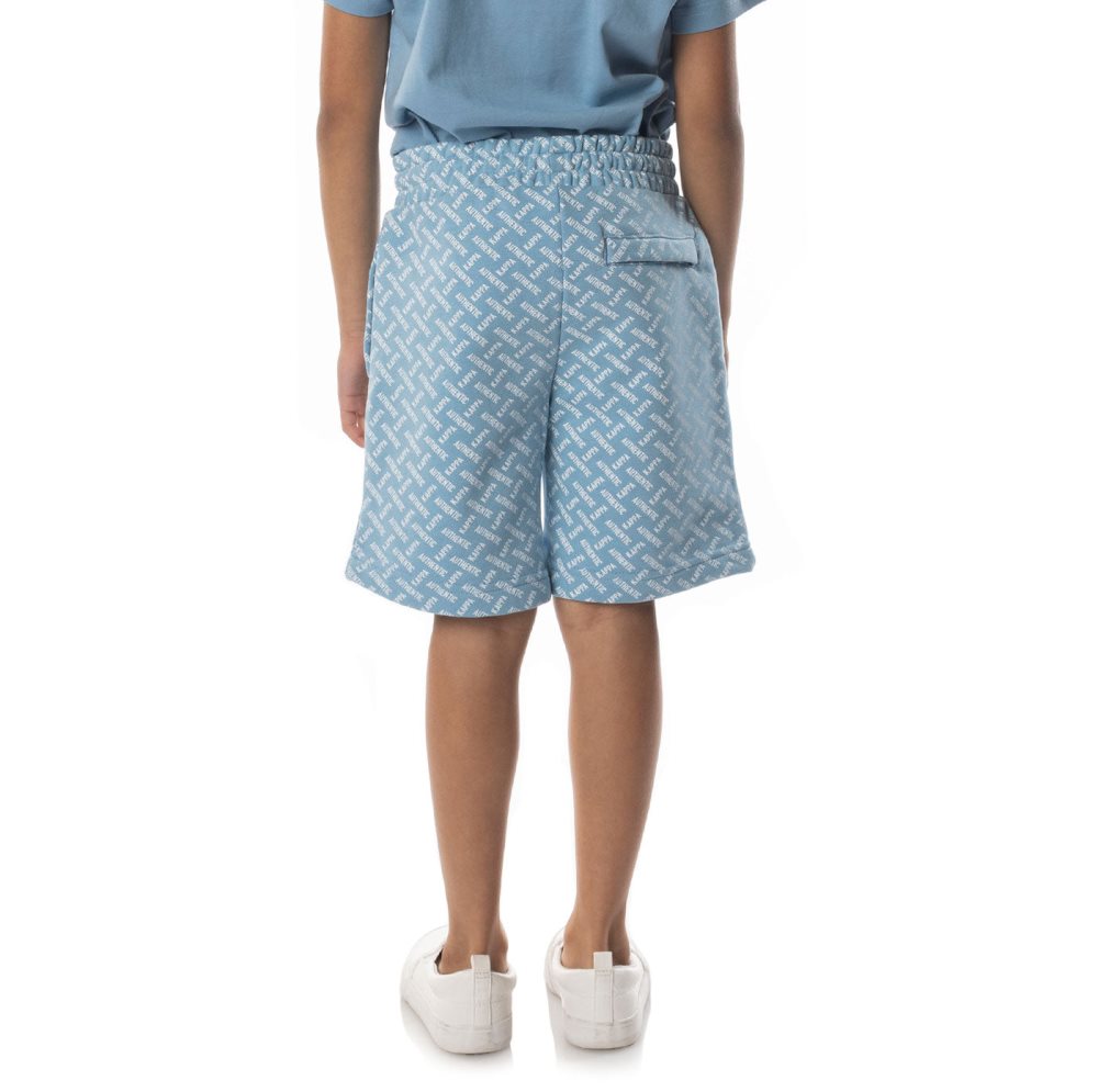 Kappa Authentic Plimmo Shorts Light Blue Brown | YP1342576