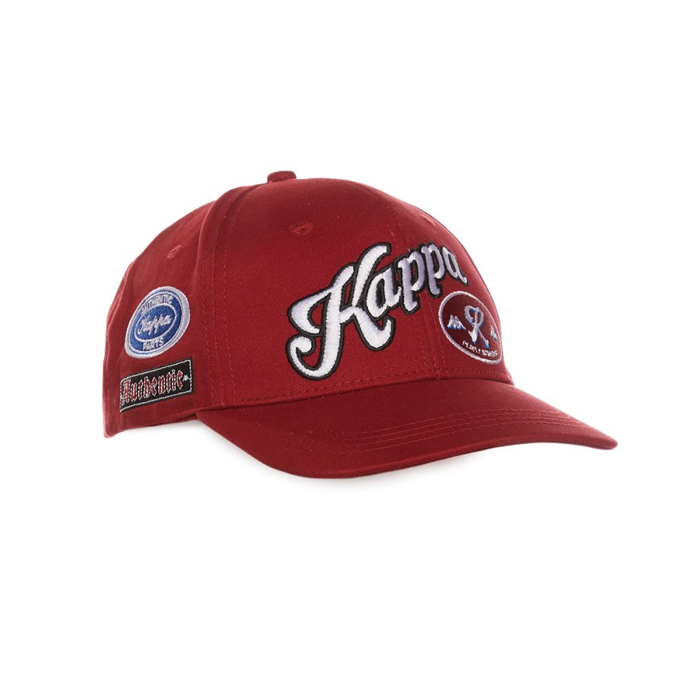 Kappa Authentic Rakes Caps Red | VU1823975