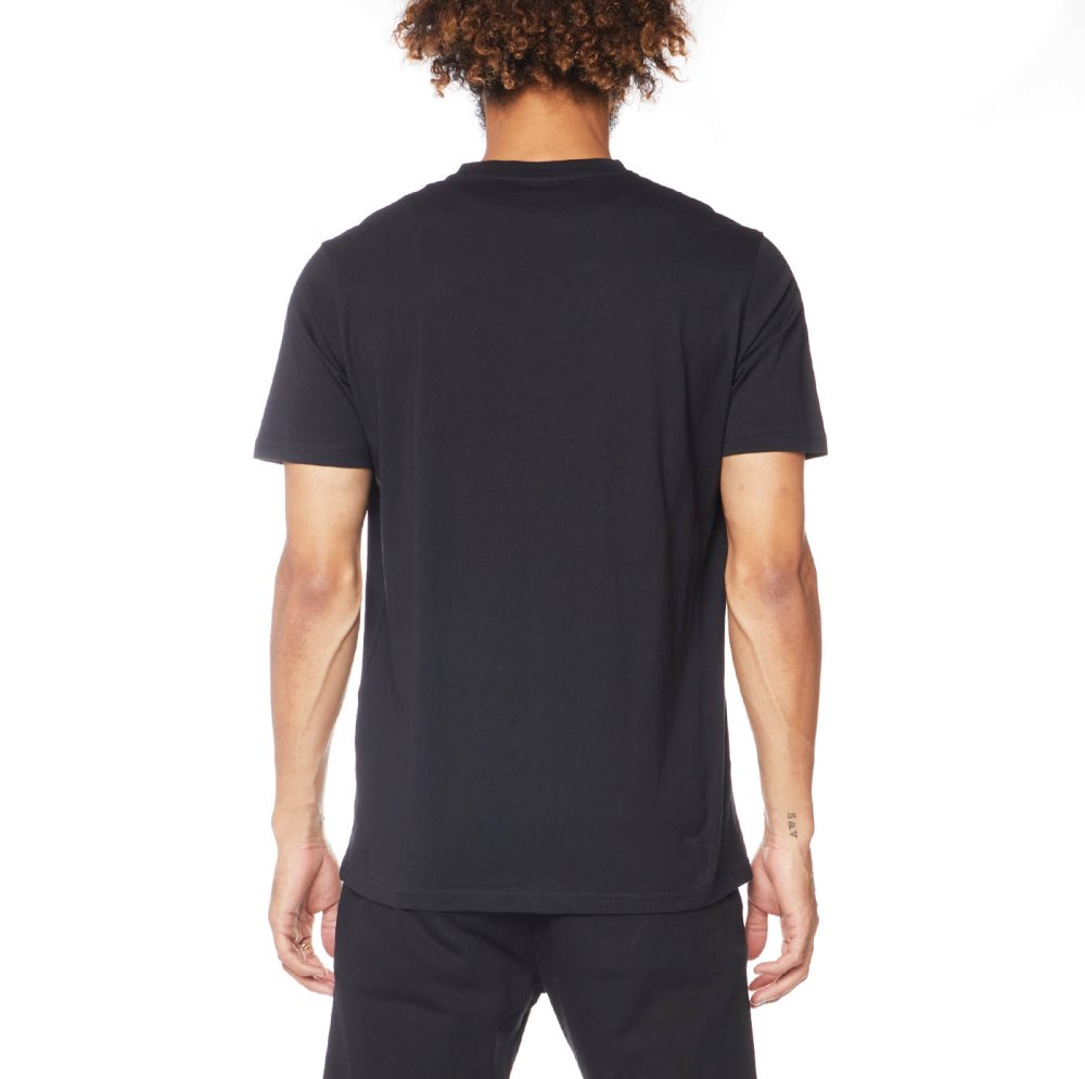 Kappa Authentic Ramone T Shirts Black | TY4586203