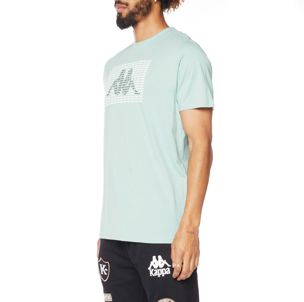 Kappa Authentic Ramone T Shirts Olive | MN8164592