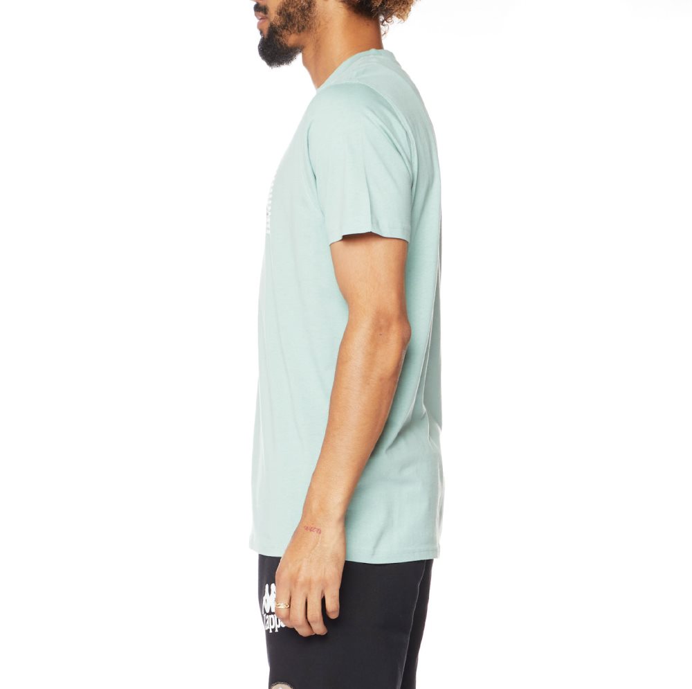 Kappa Authentic Ramone T Shirts Olive | MN8164592