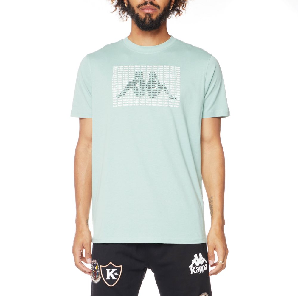 Kappa Authentic Ramone T Shirts Olive | MN8164592