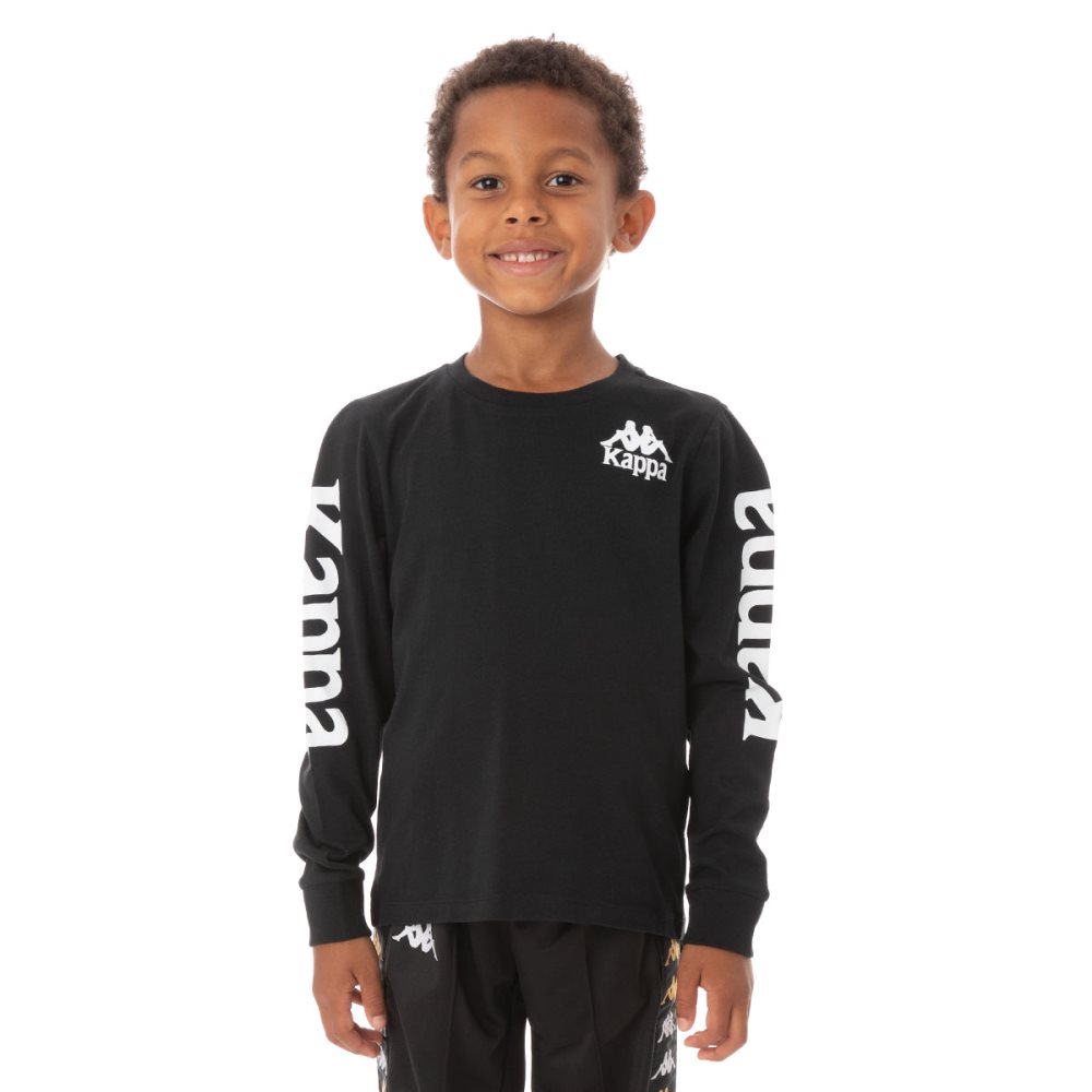 Kappa Authentic Ruiz 2 T Shirts Black | KE5796842