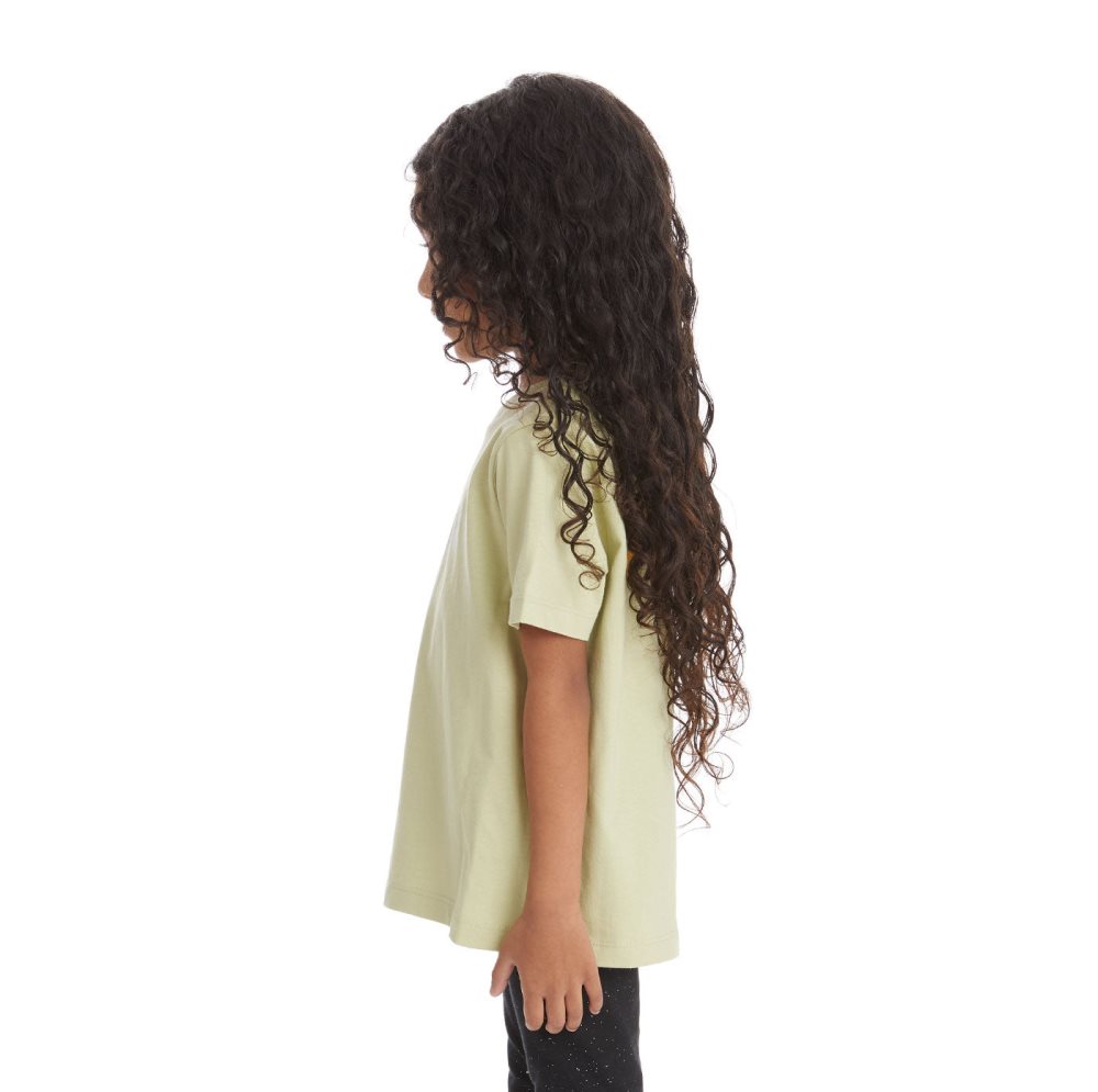 Kappa Authentic Runis T Shirts Green Olive | GS3692074